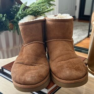 UGG Tan Shearling Boots